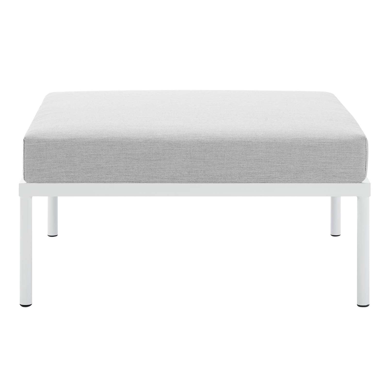 Modway Harmony Sunbrella® Outdoor Patio Aluminum Ottoman FredCo