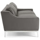 Modway Harness 83.5" Stainless Steel Base Leather Sofa FredCo