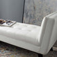 Modway Haven Tufted Button Faux Leather Accent Bench FredCo