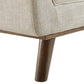 Modway Haven Tufted Button Upholstered Fabric Accent Bench FredCo