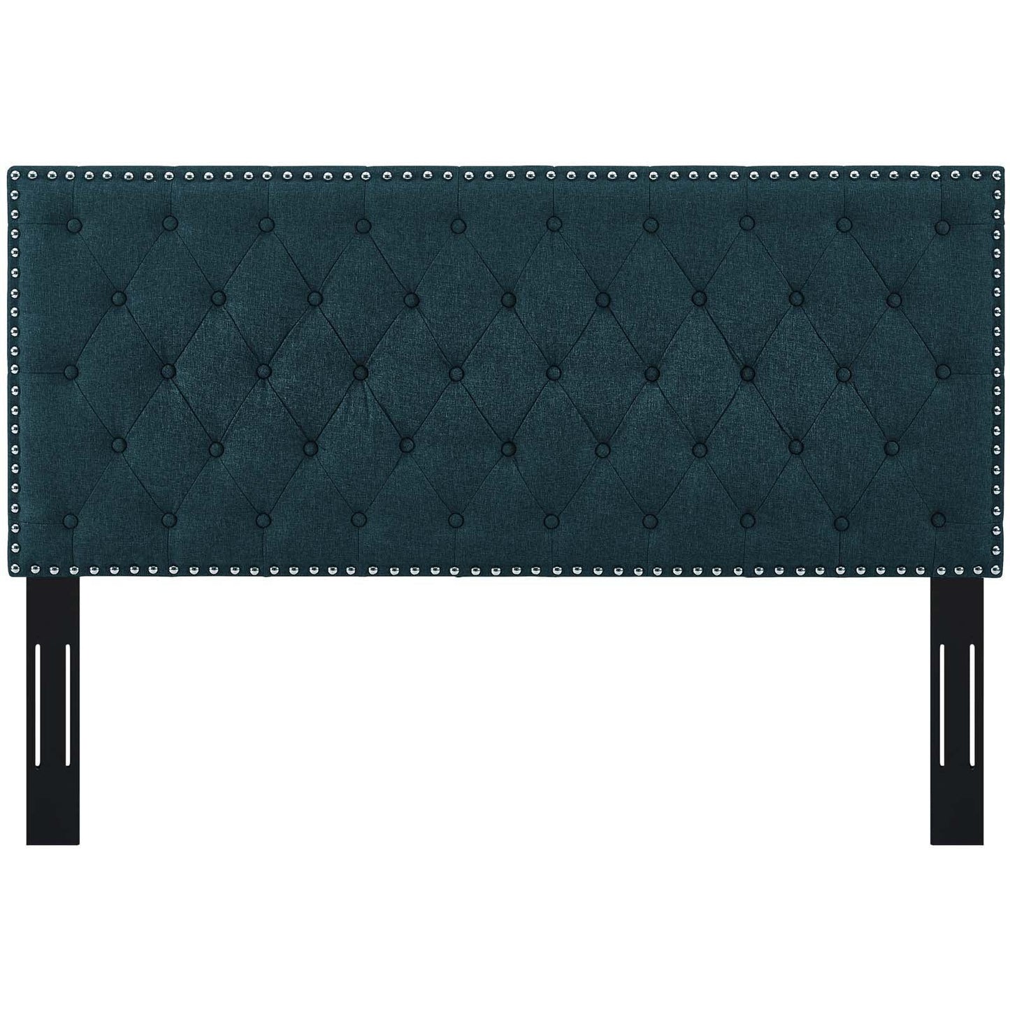Modway Helena Tufted Twin Upholstered Linen Fabric Headboard FredCo