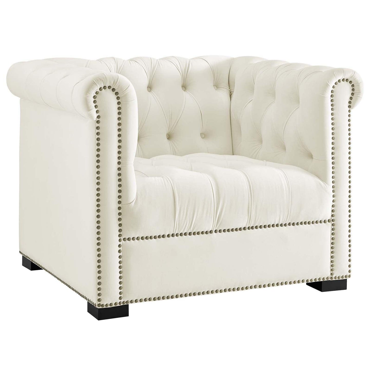 Modway Heritage Performance Velvet Armchair FredCo