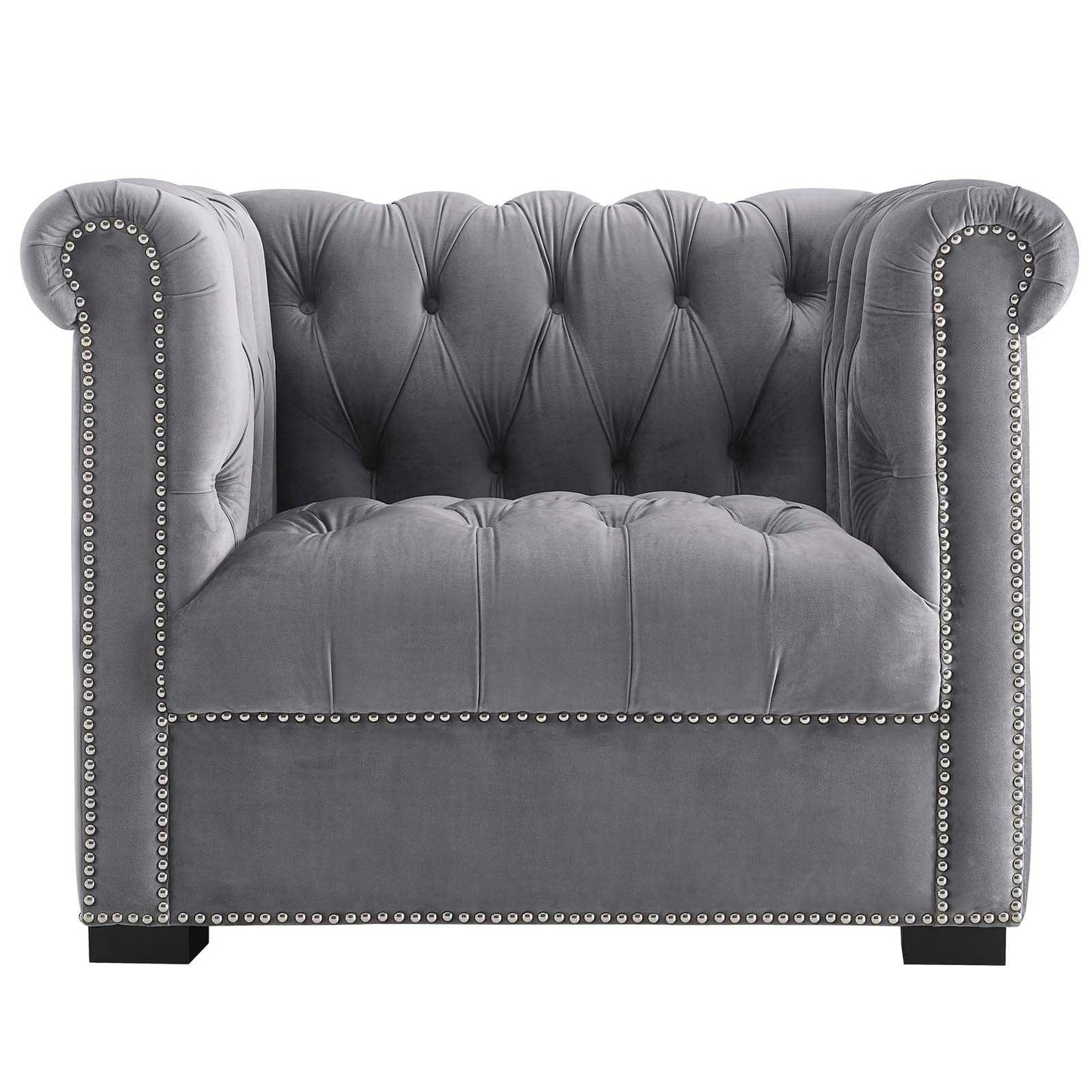Modway Heritage Performance Velvet Armchair FredCo