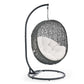 Modway Hide Outdoor Patio Sunbrella® Swing Chair With Stand FredCo