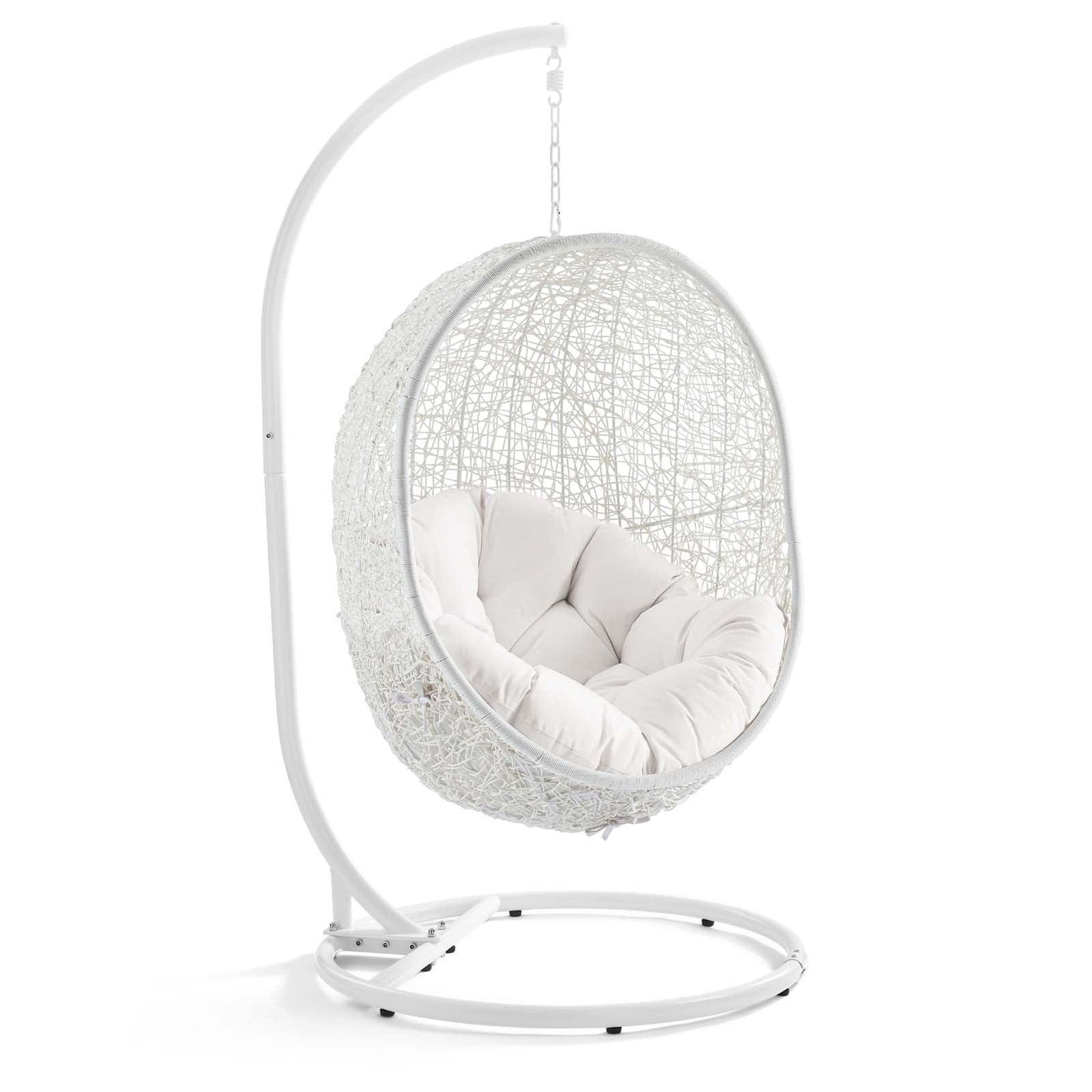 Modway Hide Outdoor Patio Sunbrella® Swing Chair With Stand FredCo