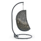 Modway Hide Outdoor Patio Sunbrella® Swing Chair With Stand FredCo