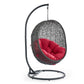 Modway Hide Outdoor Patio Swing Chair With Stand FredCo