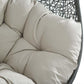 Modway Hide Outdoor Patio Swing Chair With Stand FredCo
