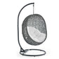 Modway Hide Outdoor Patio Swing Chair With Stand FredCo