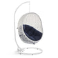 Modway Hide Outdoor Patio Swing Chair With Stand FredCo