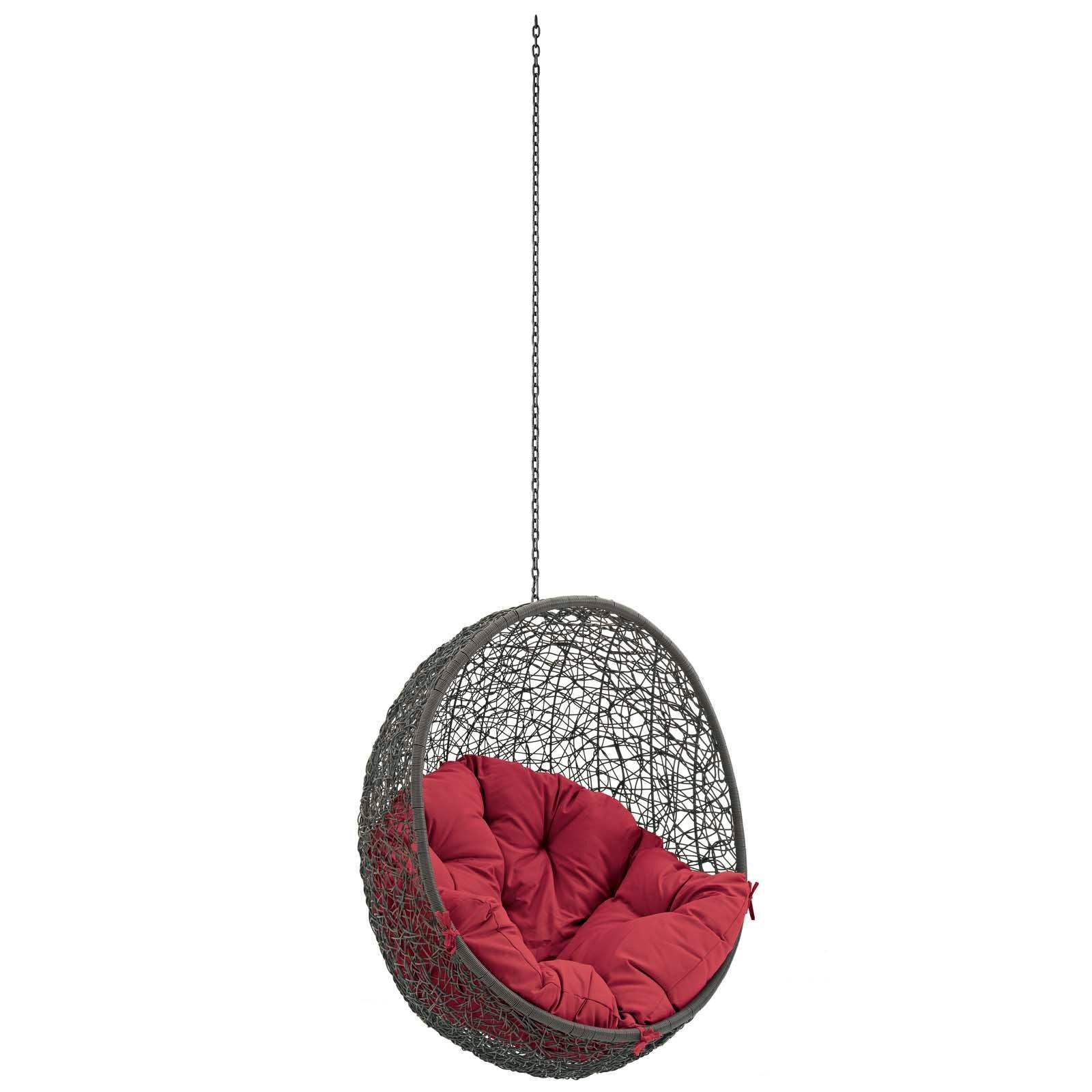 Modway Hide Outdoor Patio Swing Chair Without Stand FredCo