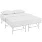 Modway Horizon Full Stainless Steel Bed Frame FredCo