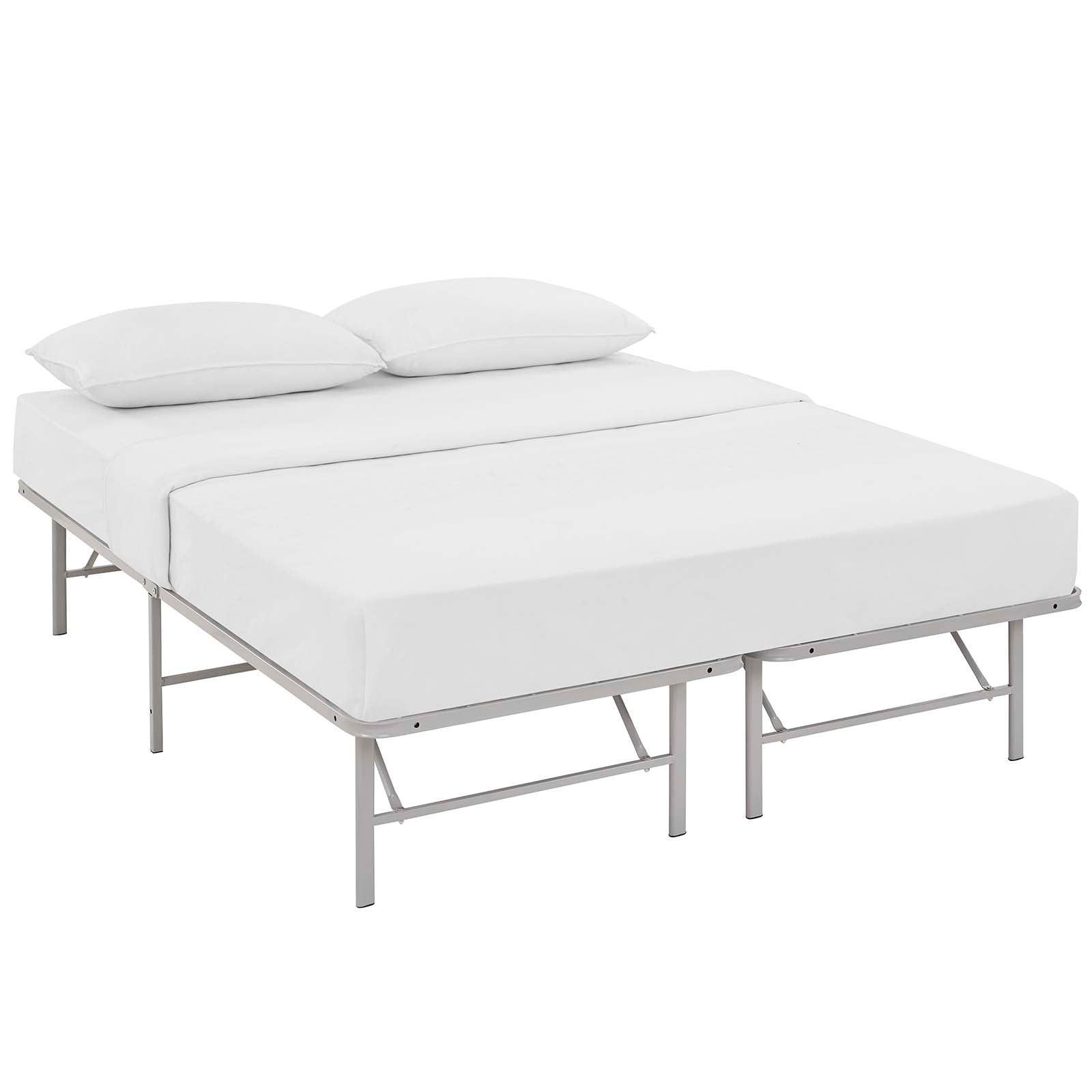 Modway Horizon Queen Stainless Steel Bed Frame FredCo