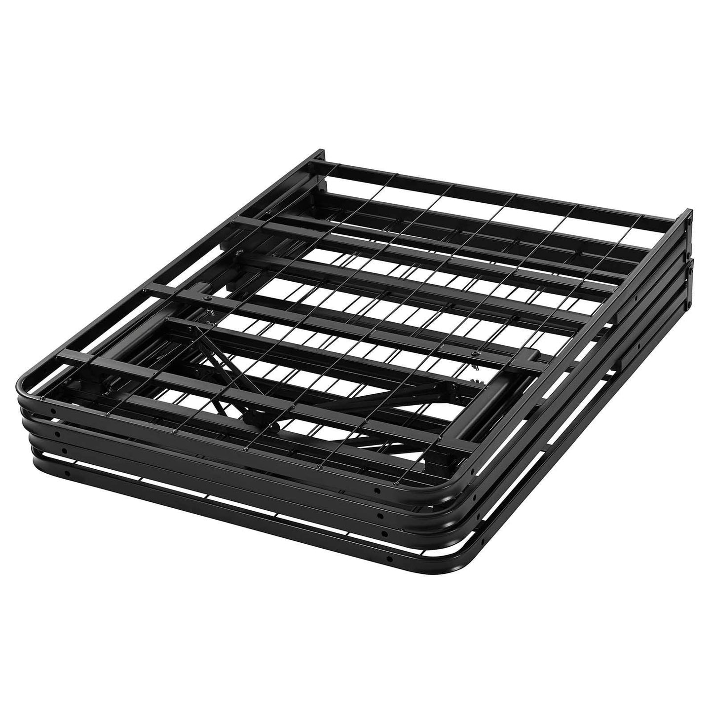 Modway Horizon Queen Stainless Steel Bed Frame FredCo