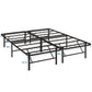 Modway Horizon Queen Stainless Steel Bed Frame FredCo
