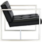 Modway Hover Upholstered Vinyl Lounge Chair FredCo