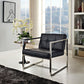 Modway Hover Upholstered Vinyl Lounge Chair FredCo