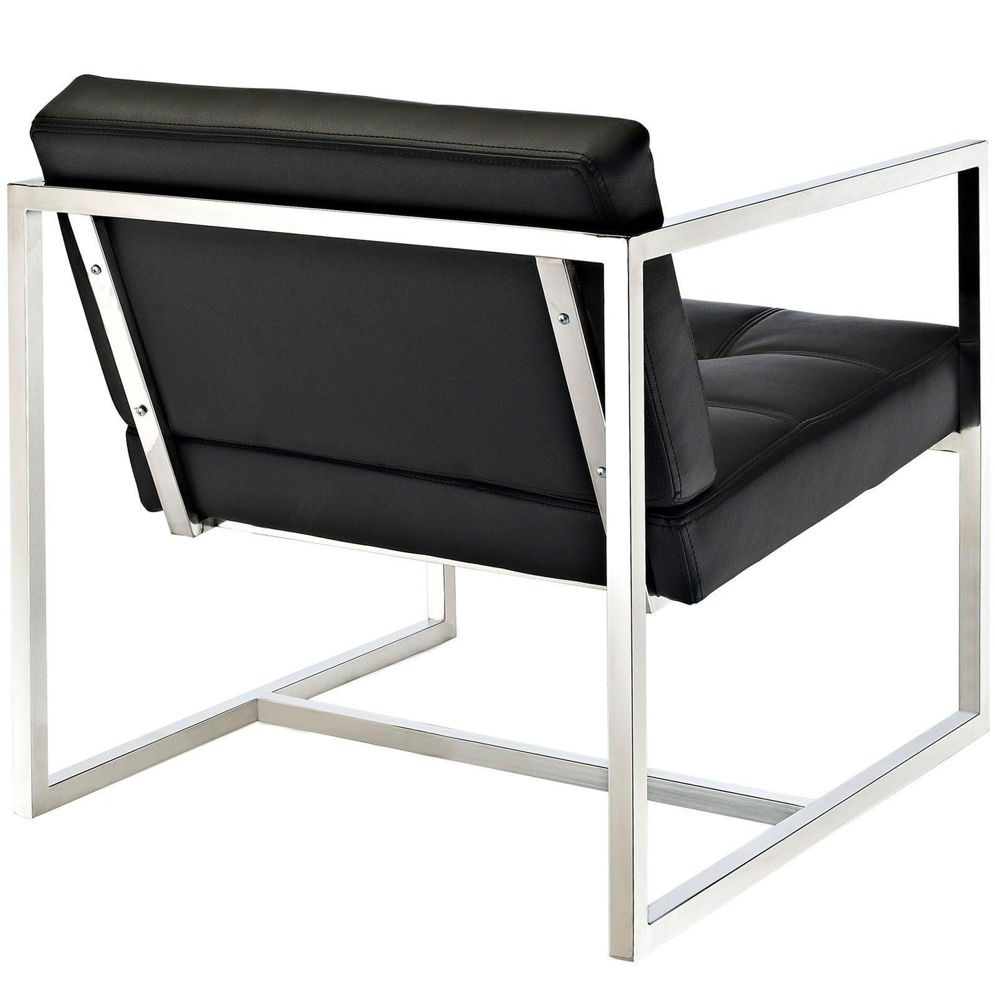 Modway Hover Upholstered Vinyl Lounge Chair FredCo
