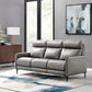 Modway Huxley Leather Sofa FredCo