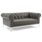 Modway Idyll Tufted Upholstered Leather Loveseat and Armchair FredCo