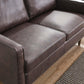 Modway Impart Genuine Leather Loveseat FredCo