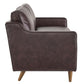 Modway Impart Genuine Leather Sofa FredCo