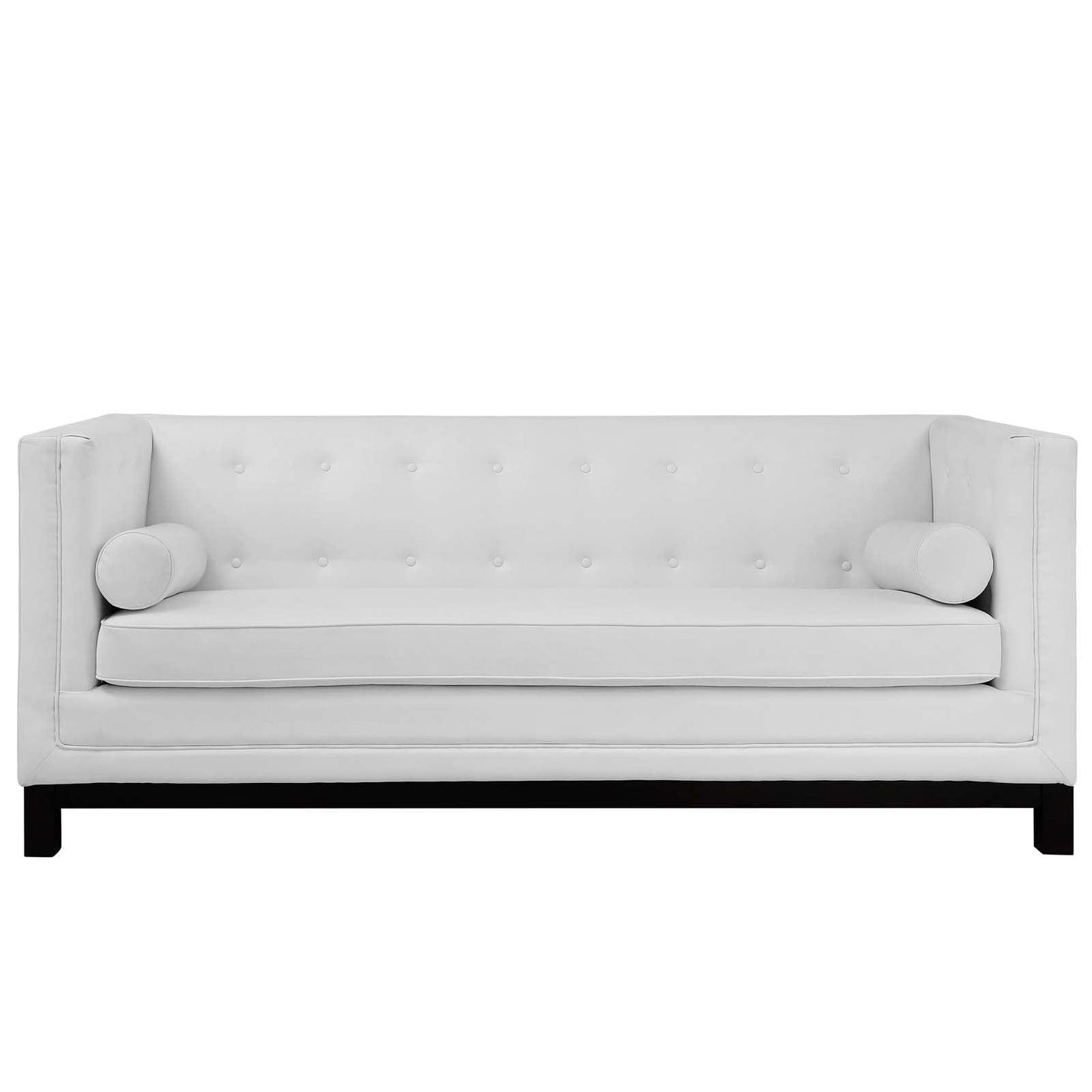 Modway Imperial Bonded Leather Sofa FredCo