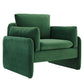 Modway Indicate Performance Velvet Armchair FredCo