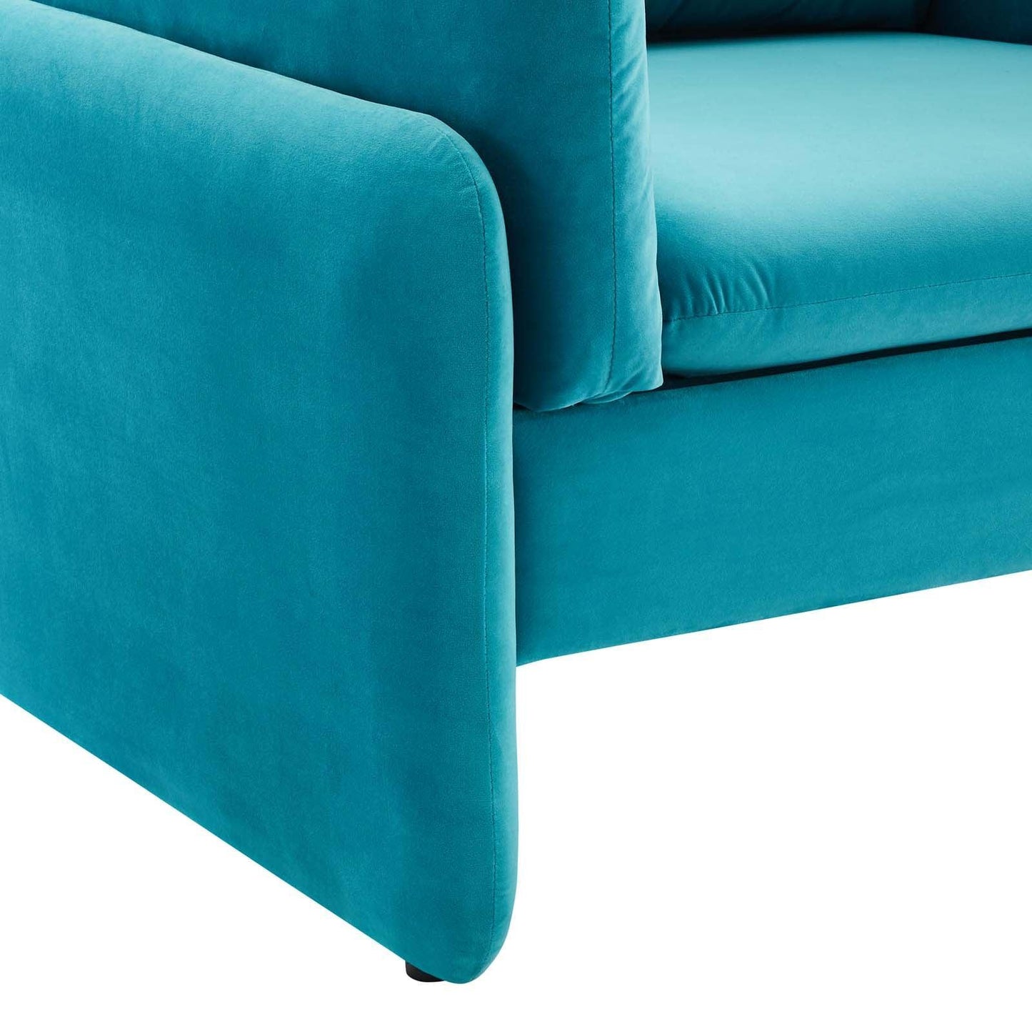 Modway Indicate Performance Velvet Armchair FredCo