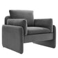 Modway Indicate Performance Velvet Armchair FredCo