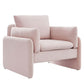 Modway Indicate Performance Velvet Armchair FredCo
