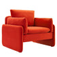 Modway Indicate Performance Velvet Armchair FredCo