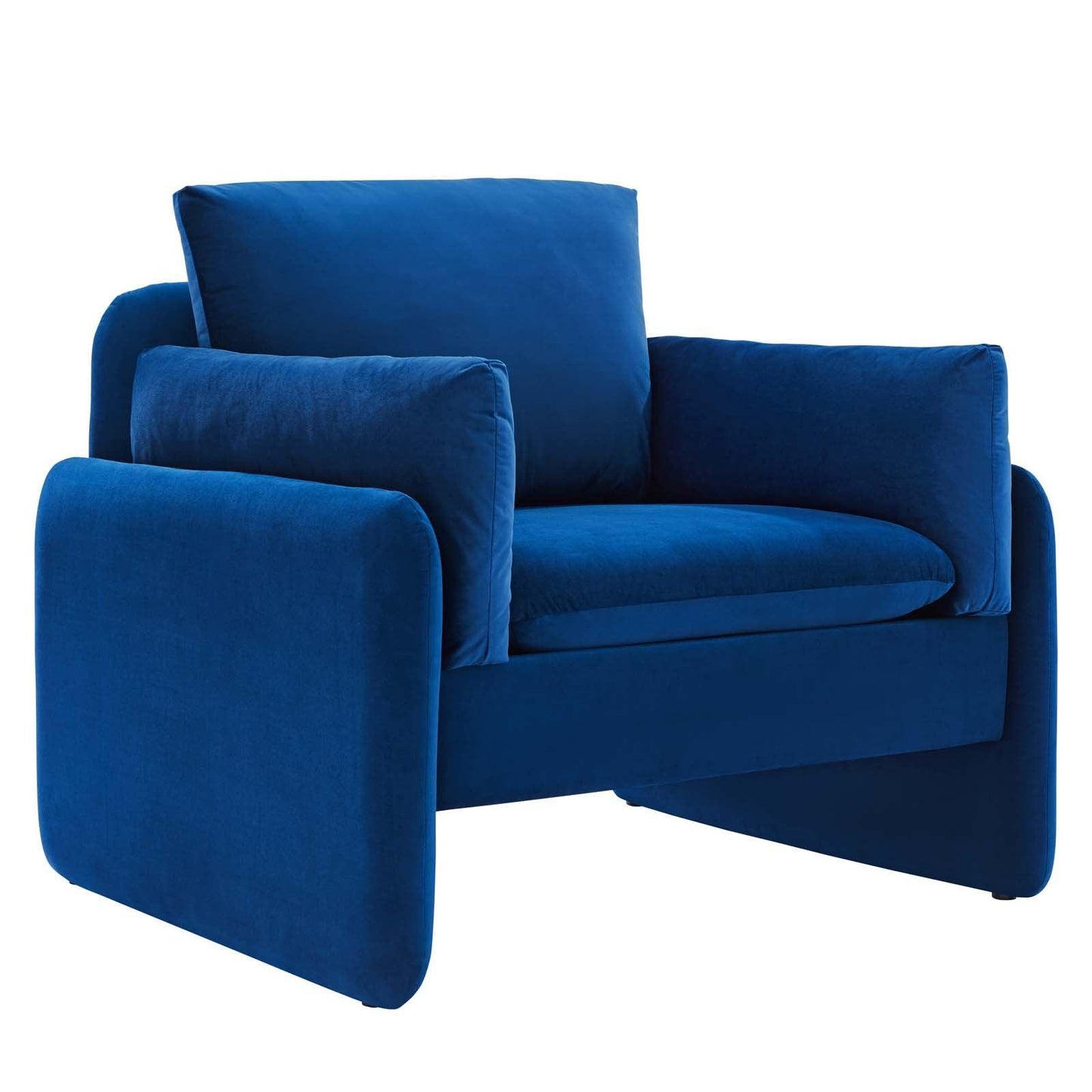 Modway Indicate Performance Velvet Armchair FredCo