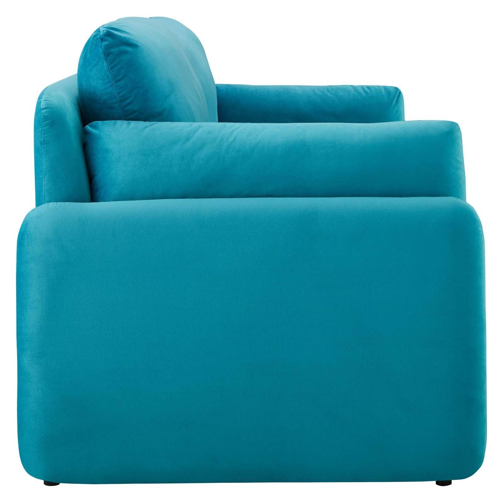 Modway Indicate Performance Velvet Sofa FredCo