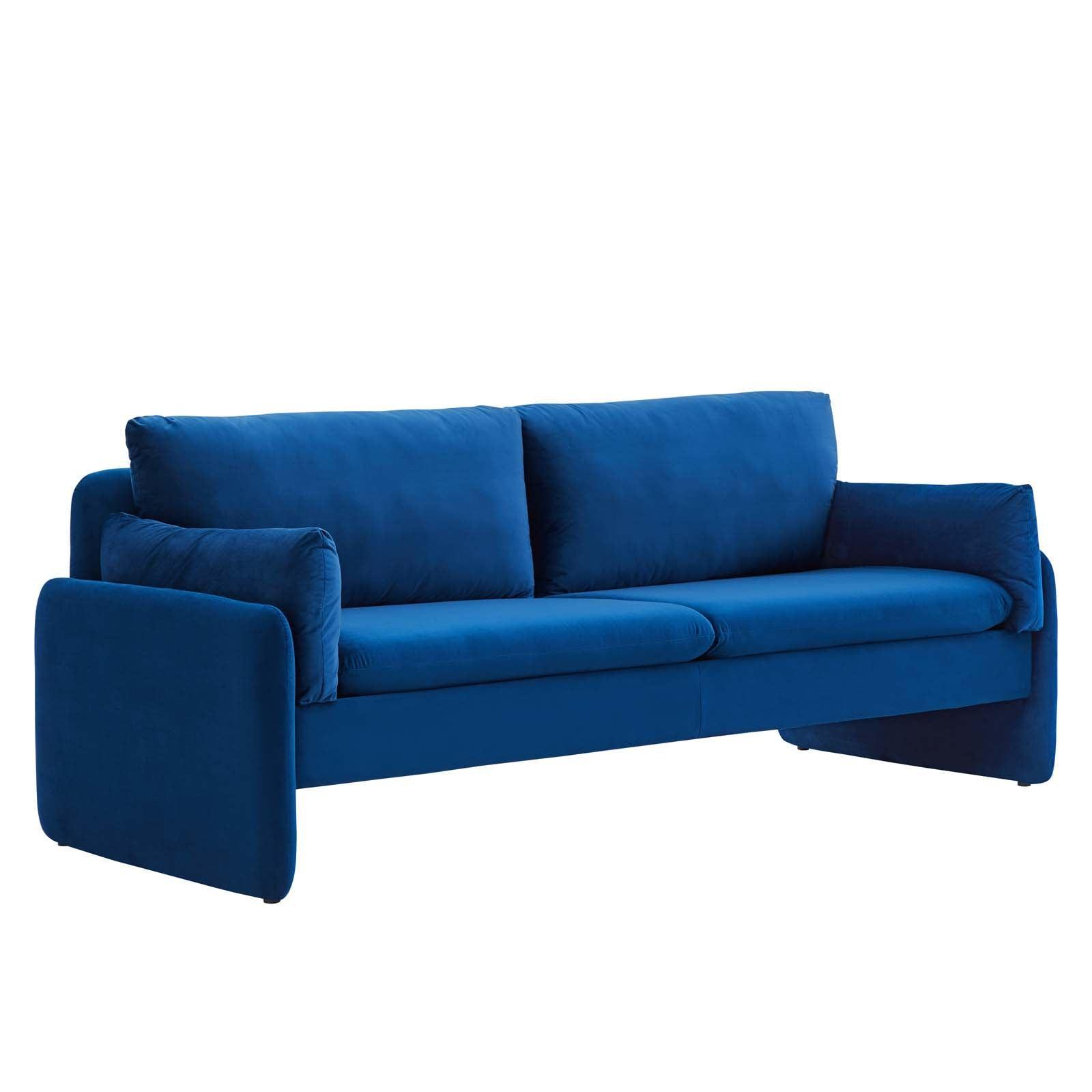 Modway Indicate Performance Velvet Sofa FredCo