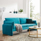 Modway Indicate Performance Velvet Sofa FredCo