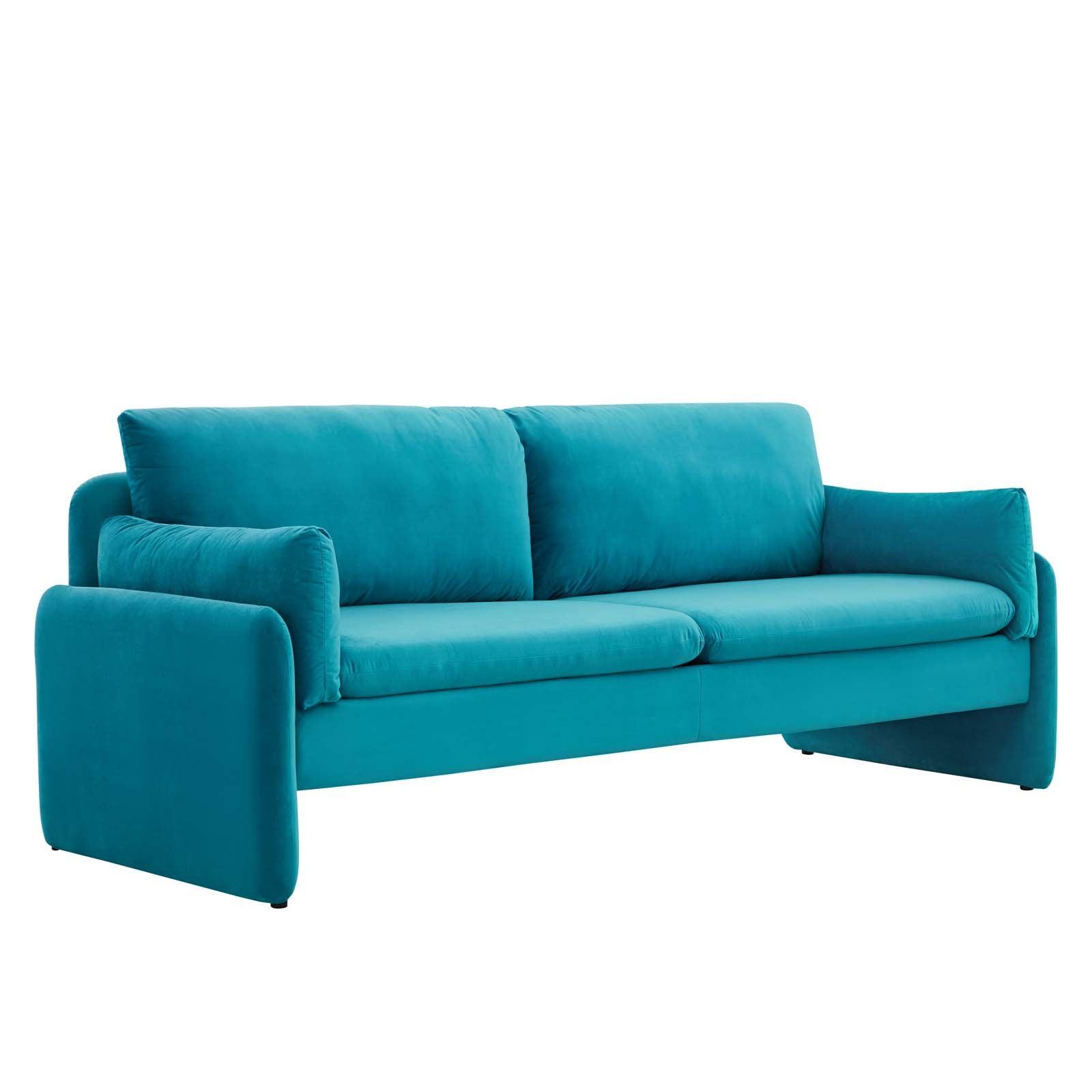 Modway Indicate Performance Velvet Sofa FredCo