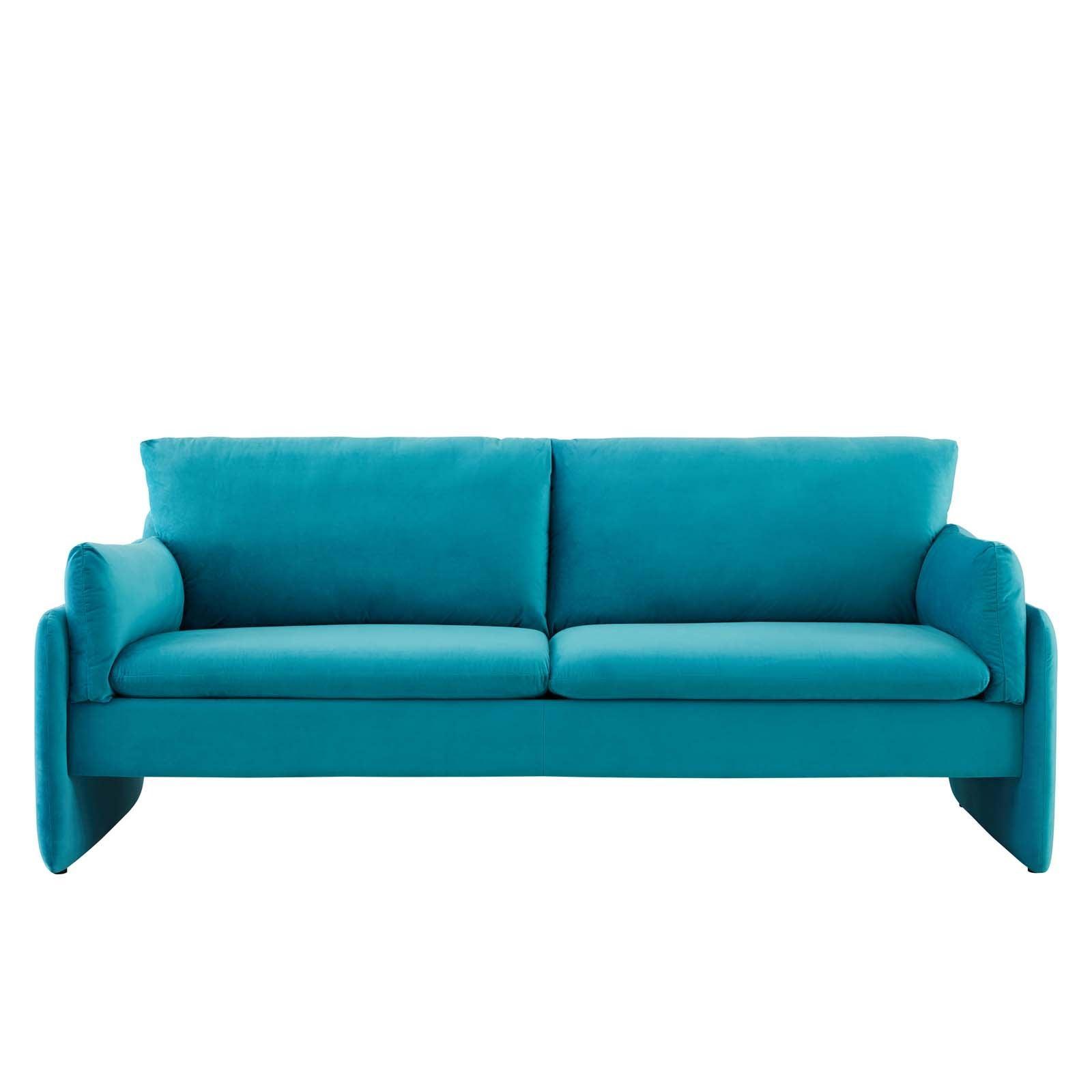 Modway Indicate Performance Velvet Sofa FredCo