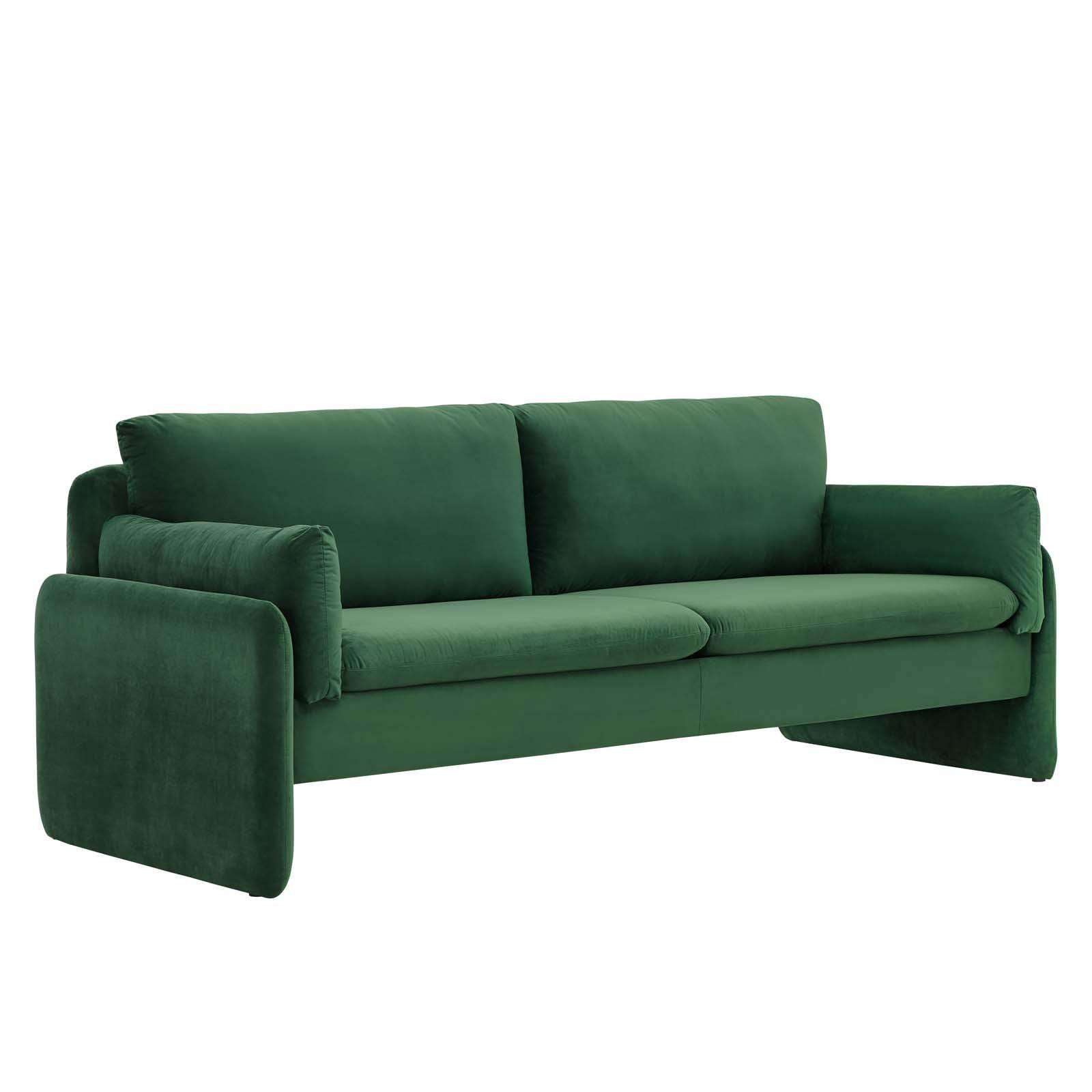 Modway Indicate Performance Velvet Sofa FredCo