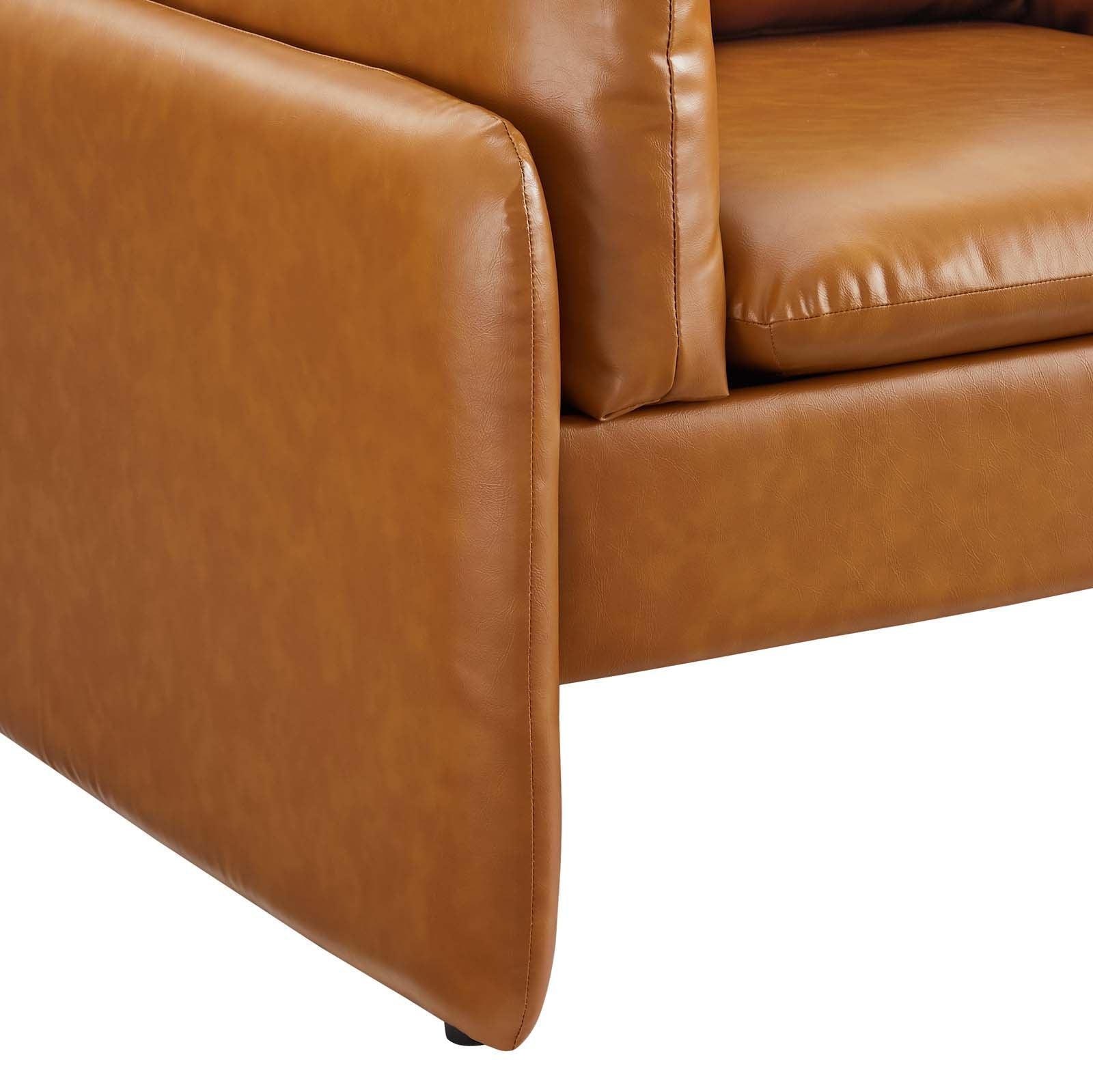 Modway Indicate Vegan Leather Armchair FredCo