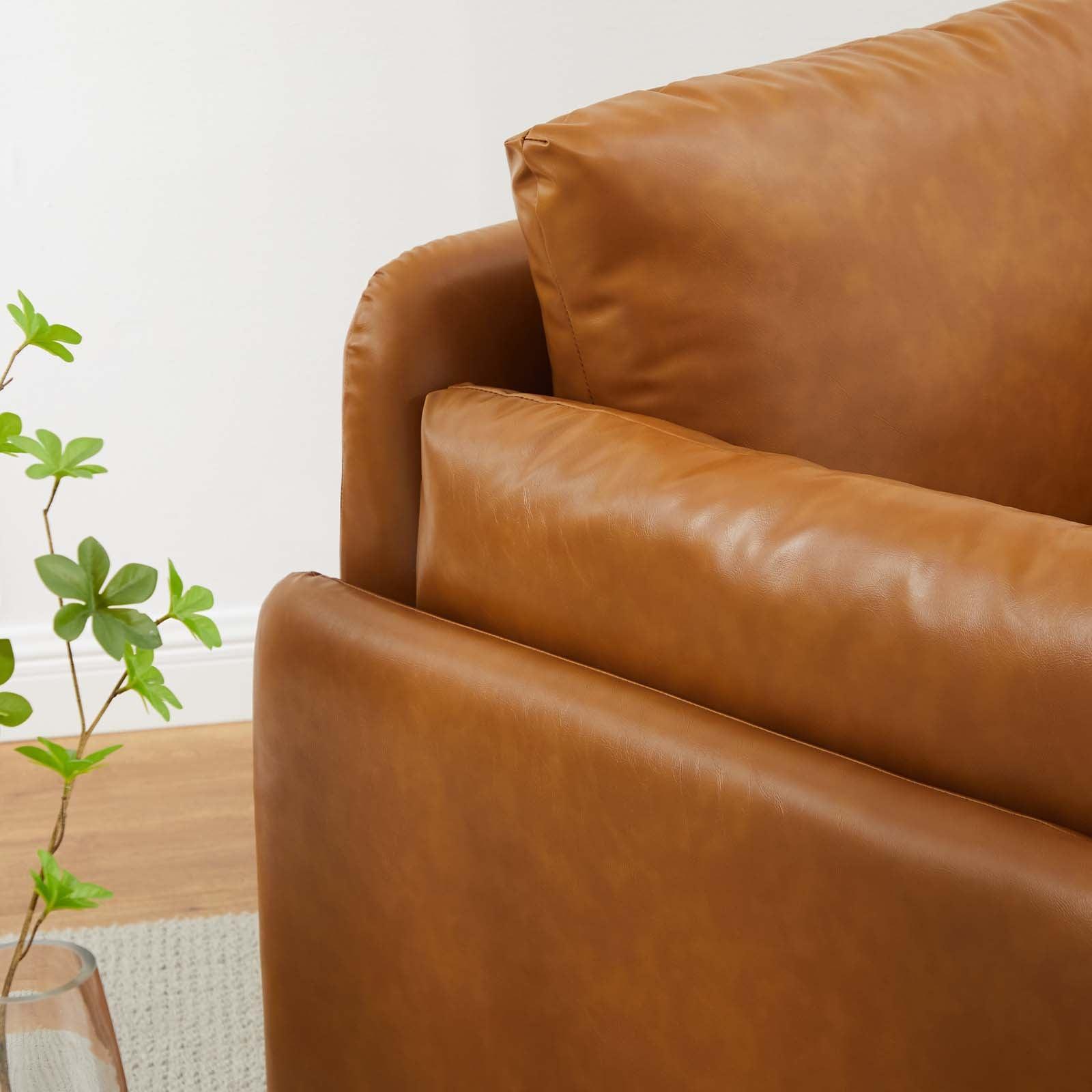Modway Indicate Vegan Leather Armchair FredCo