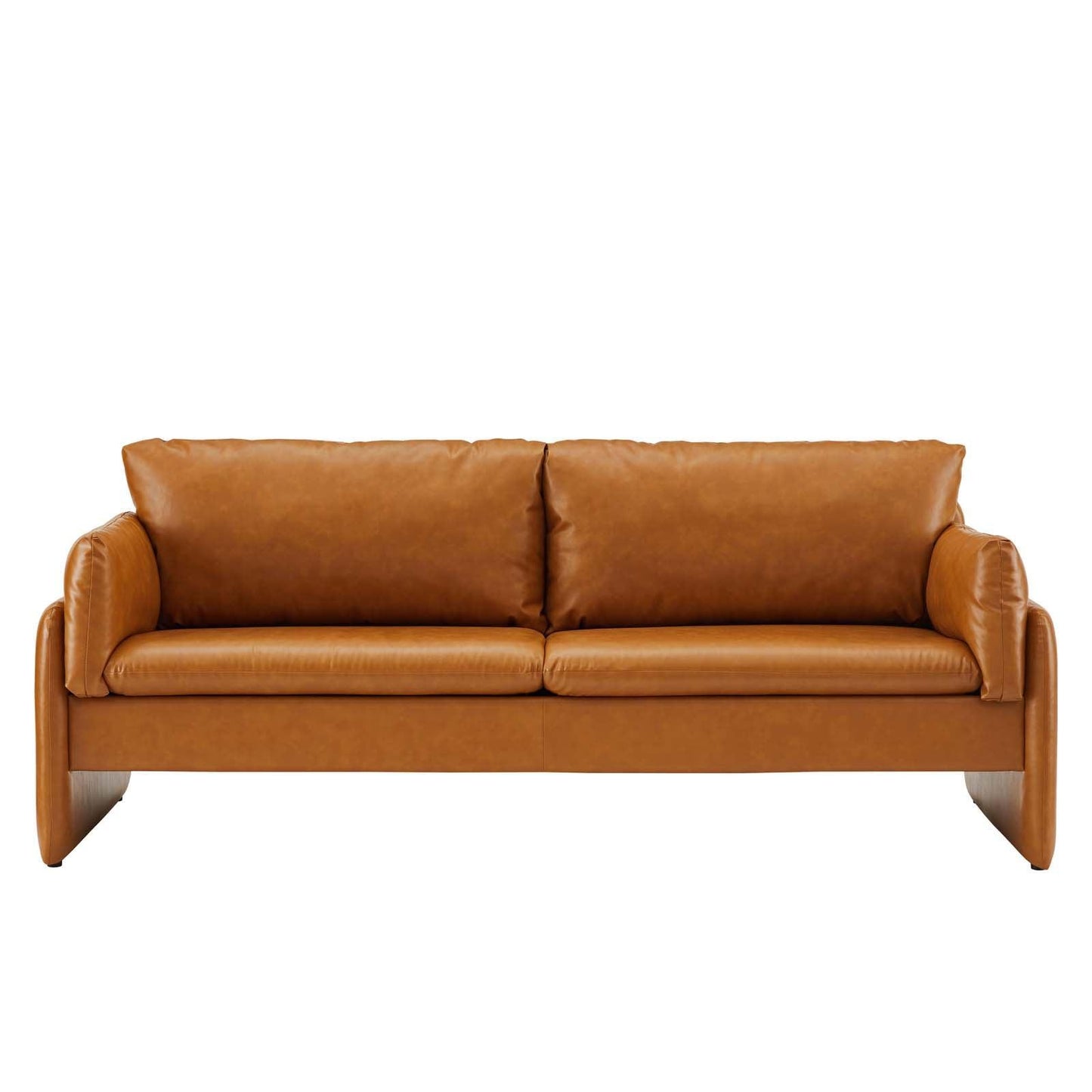 Modway Indicate Vegan Leather Sofa FredCo