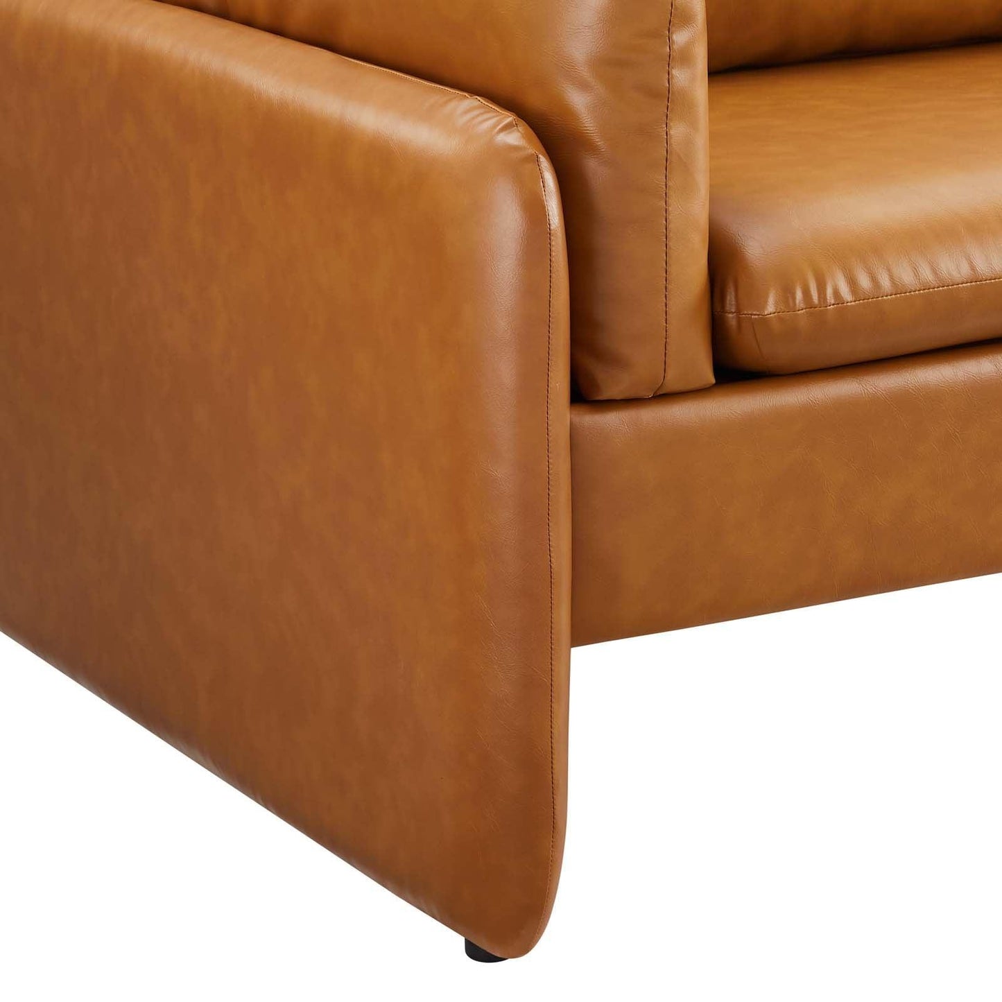 Modway Indicate Vegan Leather Sofa FredCo