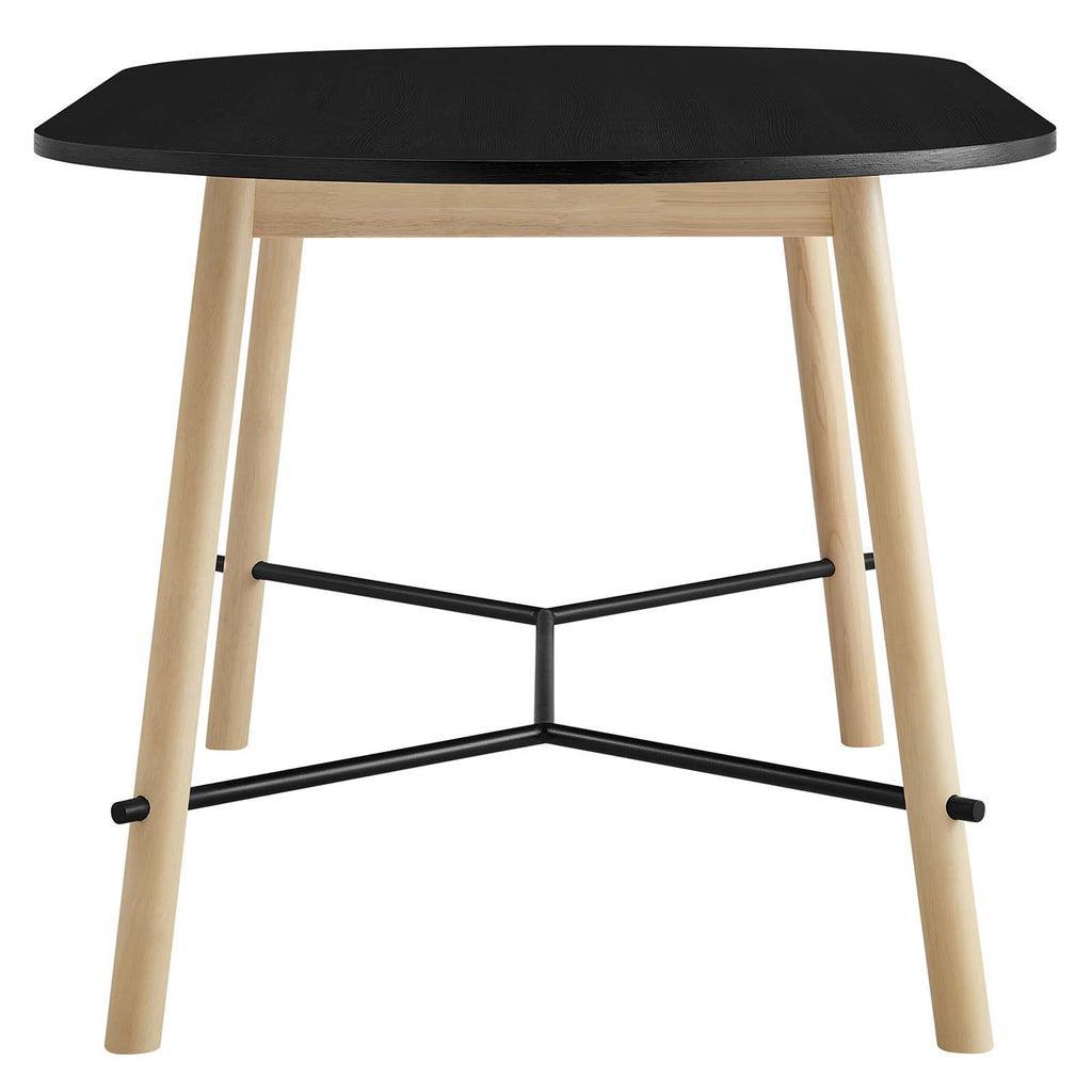 Modway Infuse 71" Wood Grain Dining Table FredCo