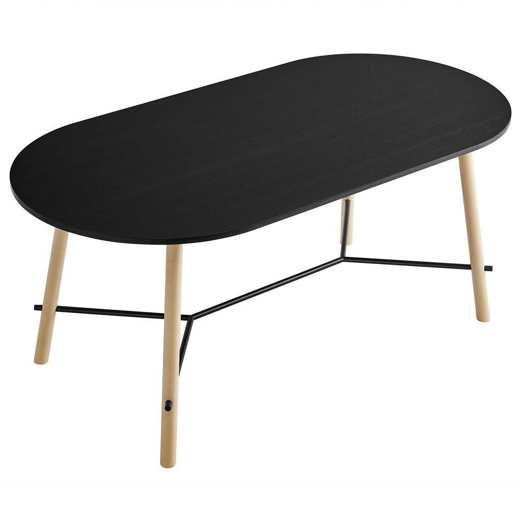 Modway Infuse 71" Wood Grain Dining Table FredCo