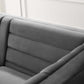 Modway Ingenuity Channel Tufted Performance Velvet Sofa FredCo