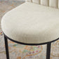 Modway Isla Channel Tufted Upholstered Fabric Dining Side Chair FredCo