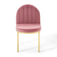 Modway Isla Dining Side Chair Performance Velvet Set of 2 FredCo