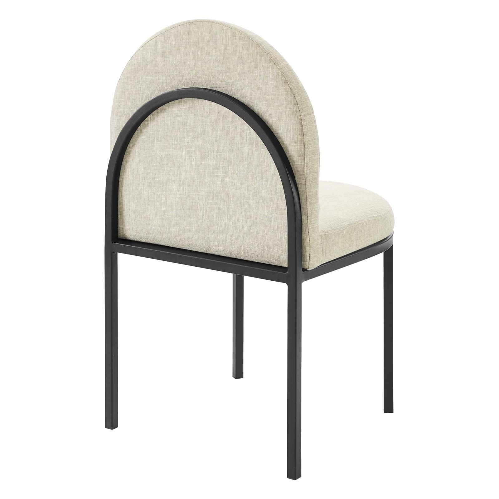 Modway Isla Dining Side Chair Upholstered Fabric Set of 2 FredCo