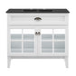 Modway Isle 36" Bathroom Vanity Cabinet EEI-5478-WHI-BLK FredCo